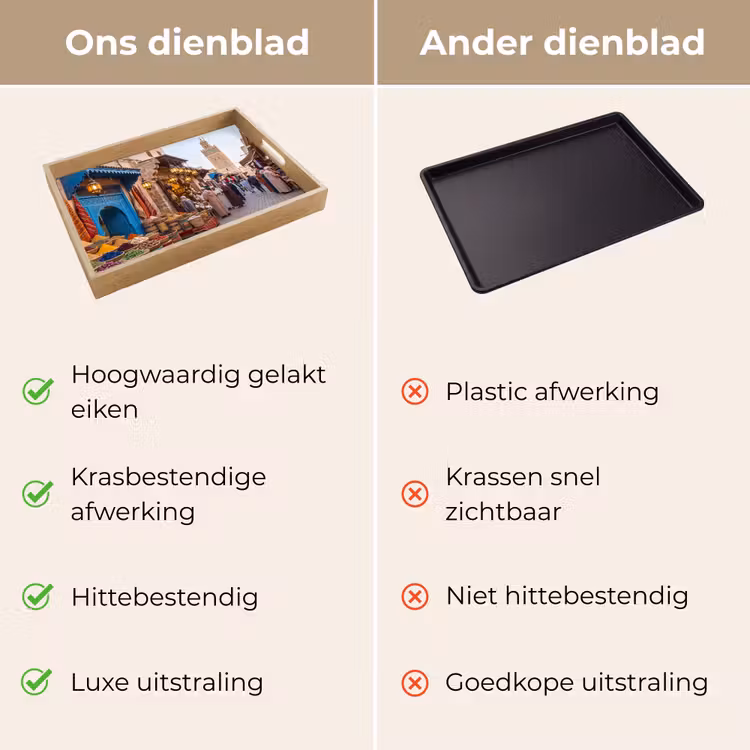 Dienblad - Markt - Oosters - Kleurrijk — 3