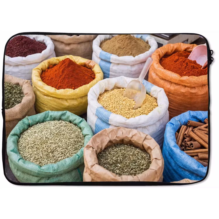 Laptophoes - Kruiden - Zakken - Markt — 1
