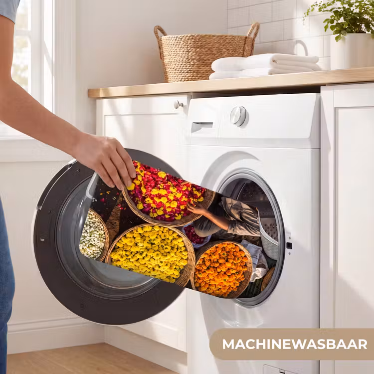 Wc Mat - Bloemen - Markt - Kleurrijk — 6