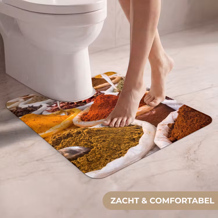 Wc Mat - Kruiden - Markt - Eten — 5