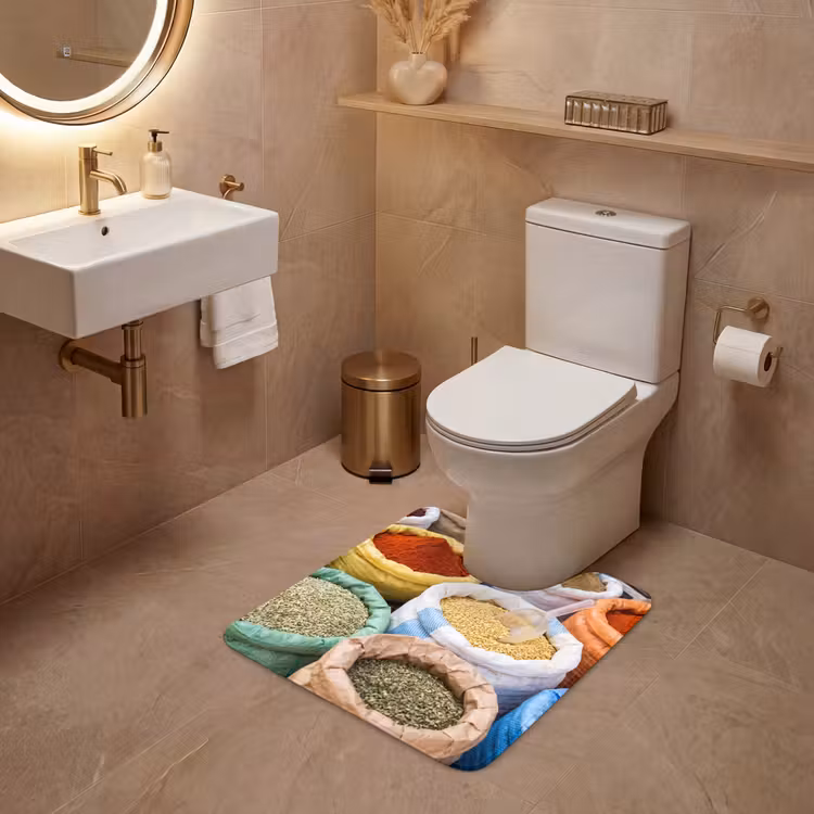 Wc Mat - Kruiden - Zakken - Markt — 3