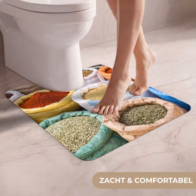 Wc Mat - Kruiden - Zakken - Markt — 5