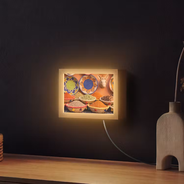 Lightbox - Wandlamp - Eten - Kleurrijk - Cultuur — 2