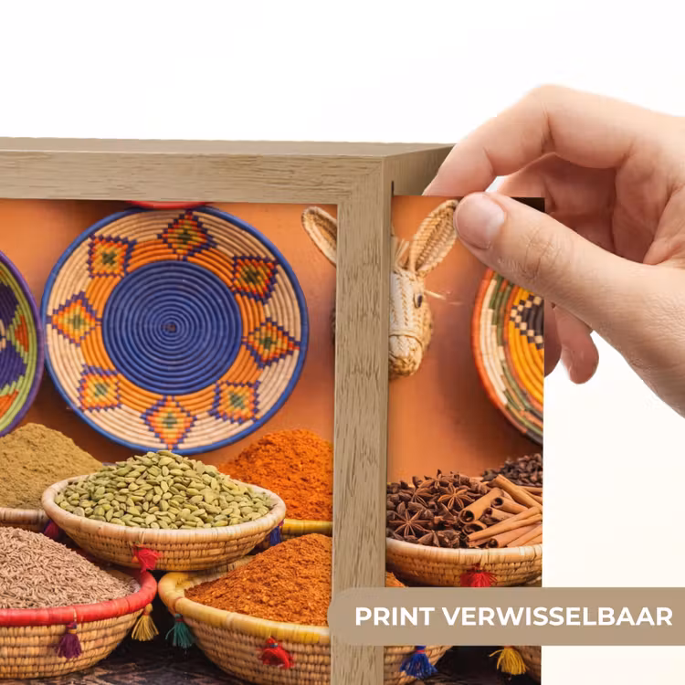 Lightbox - Wandlamp - Eten - Kleurrijk - Cultuur — 6