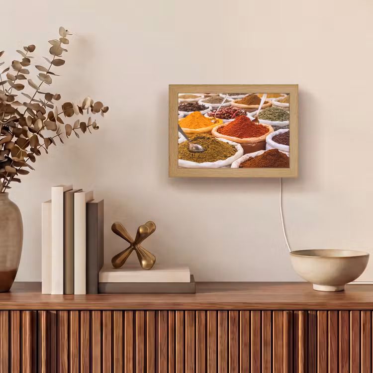 Lightbox - Wandlamp - Kruiden - Markt - Eten — 4