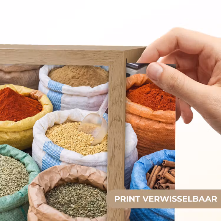 Lightbox - Wandlamp - Kruiden - Zakken - Markt — 6