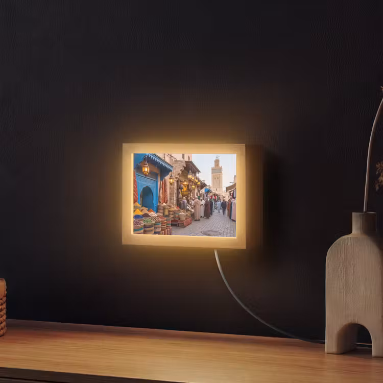 Lightbox - Wandlamp - Markt - Oosters - Kleurrijk — 2