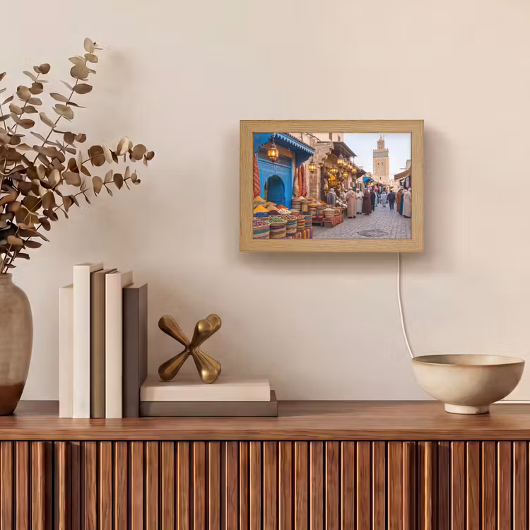 Lightbox - Wandlamp - Markt - Oosters - Kleurrijk — 4