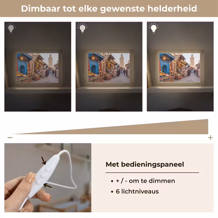 Lightbox - Wandlamp - Markt - Oosters - Kleurrijk — 8