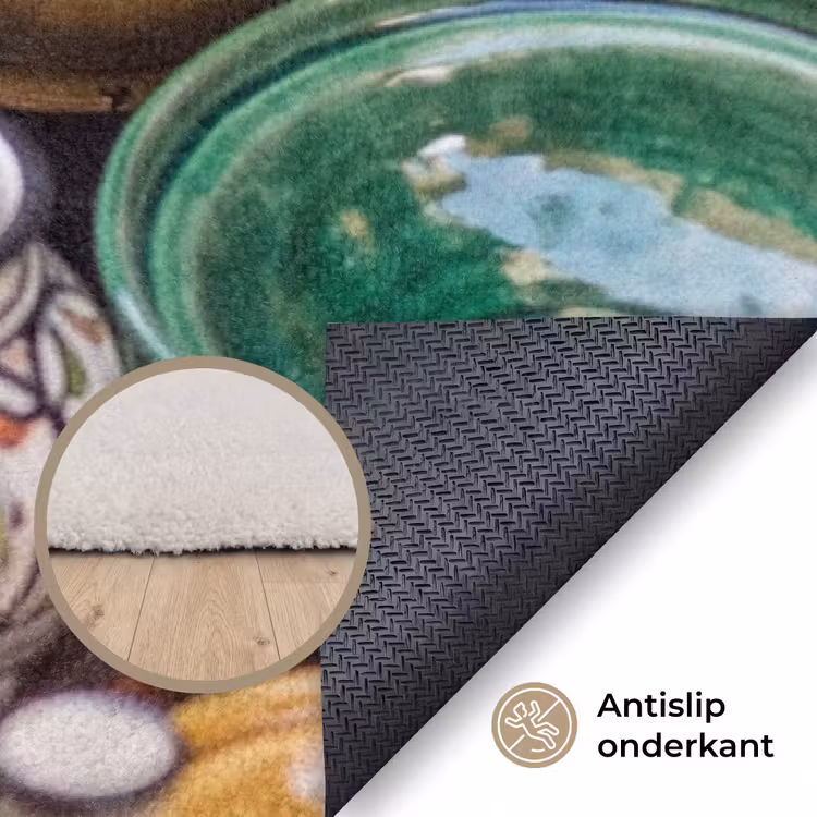 Vloerkleed - Aardewerk - Kleurrijk - Patroon — 4