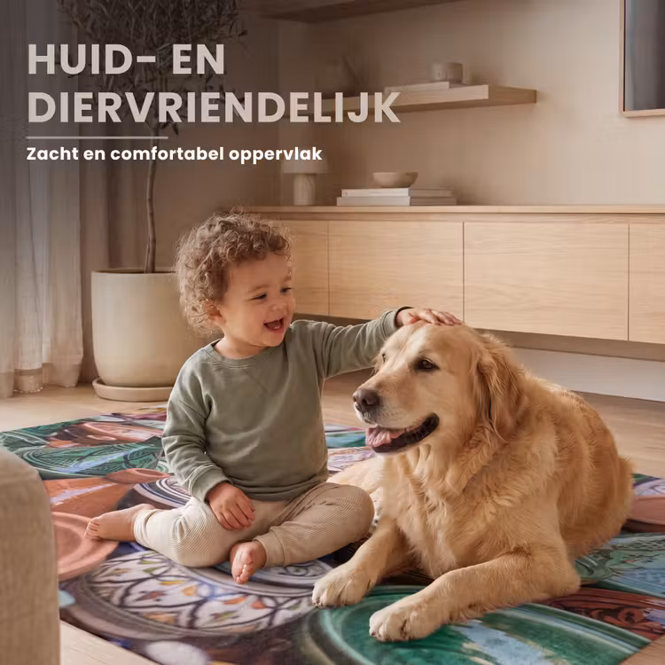 Vloerkleed - Aardewerk - Kleurrijk - Patroon — 6