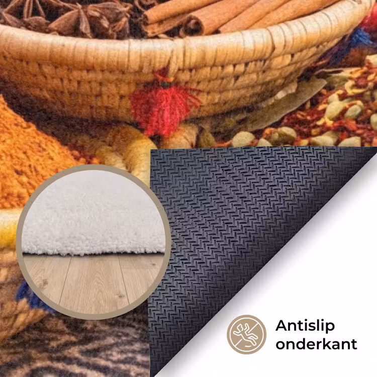 Vloerkleed - Eten - Kleurrijk - Cultuur — 4