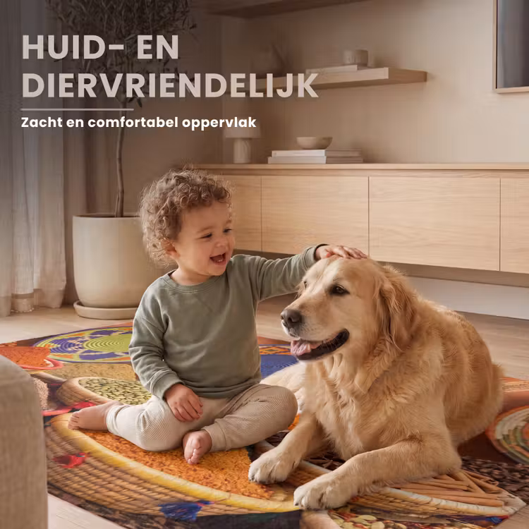 Vloerkleed - Eten - Kleurrijk - Cultuur — 6