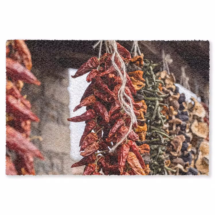 Vloerkleed - Rode pepers - Eten — 1