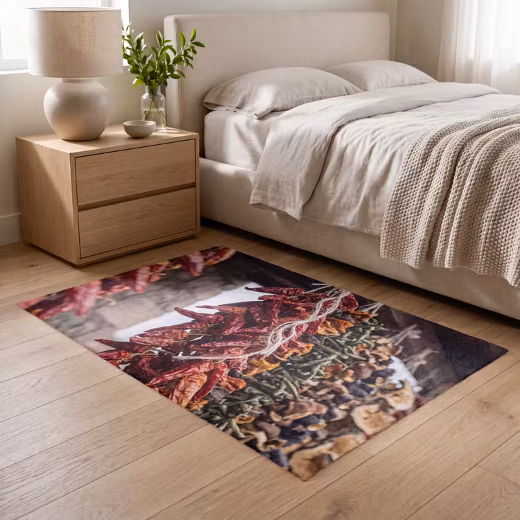 Vloerkleed - Rode pepers - Eten — 5