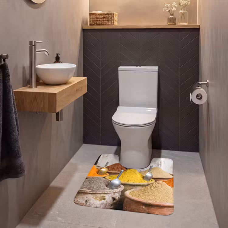 Wc Mat - Kruiden - Potten - Oosters — 2