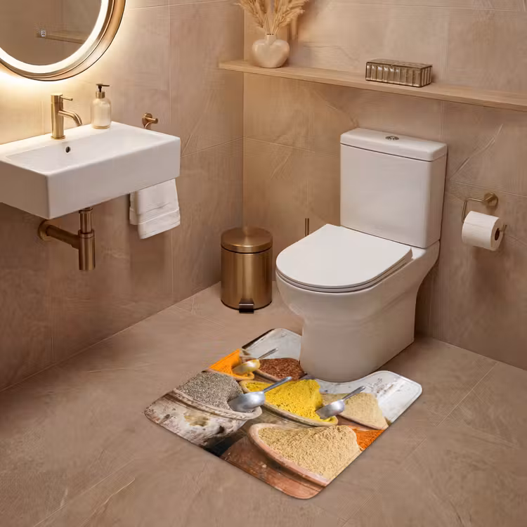Wc Mat - Kruiden - Potten - Oosters — 3