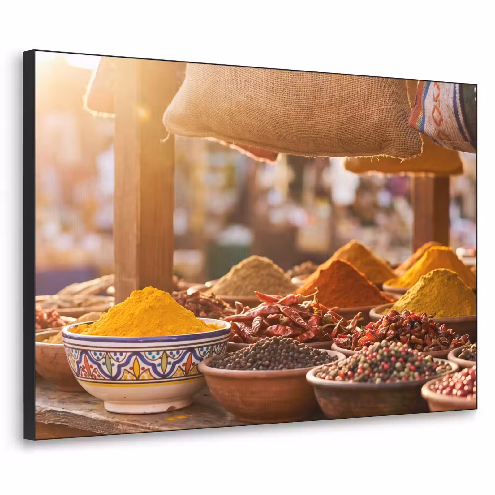 Art Frame - Specerijen - Markt - Kleurrijk — 1