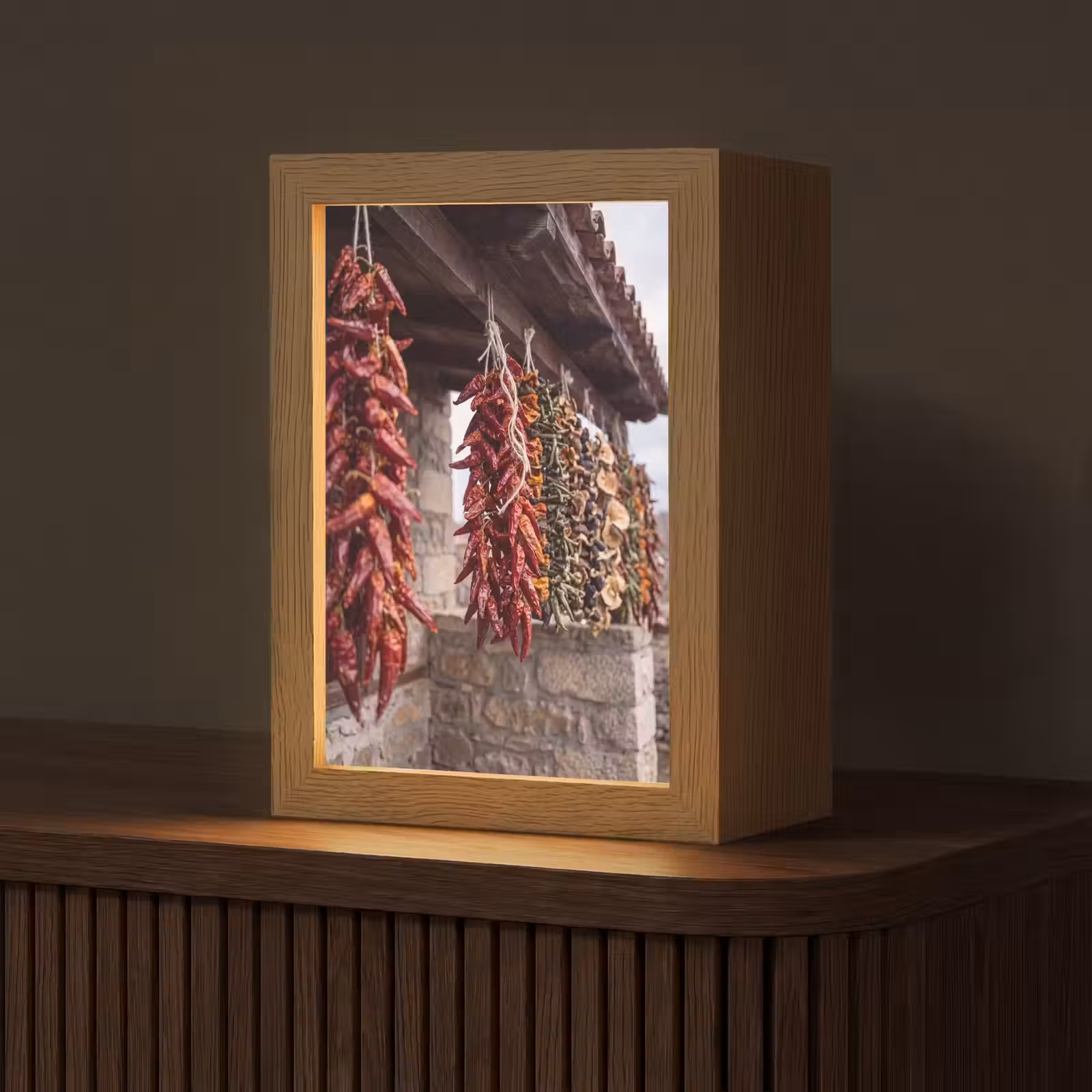 Tafellamp - Rode pepers - Eten — 1
