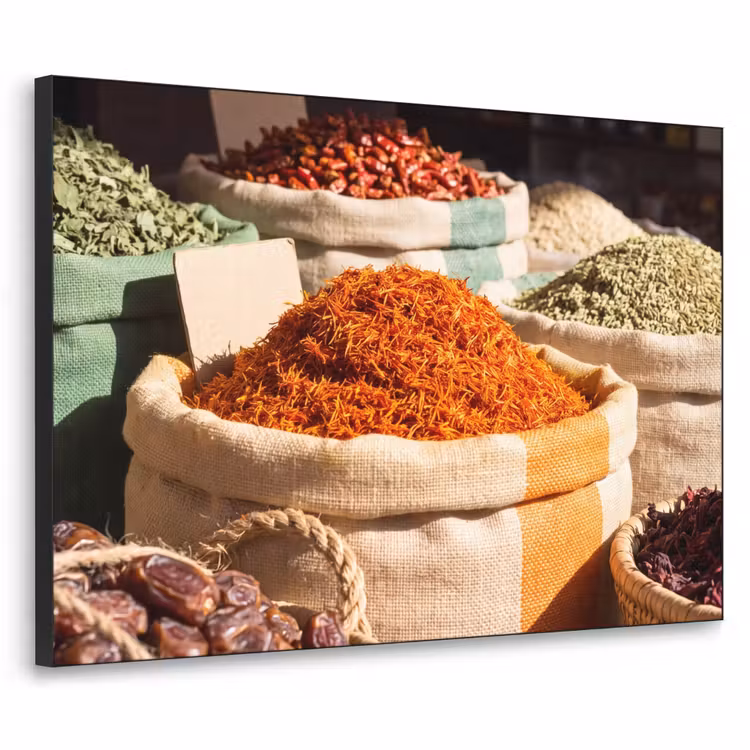 Art Frame - Kruiden - Markt - Kleurrijk — 1