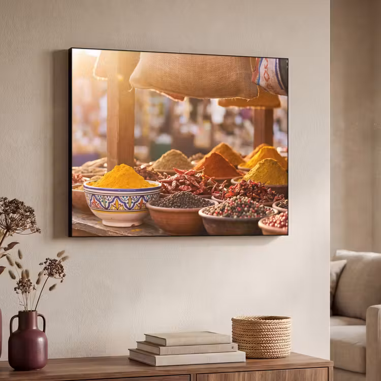 Art Frame - Specerijen - Markt - Kleurrijk — 7