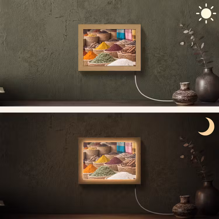 Lightbox - Wandlamp - Kruiden - Manden - Oosters — 3