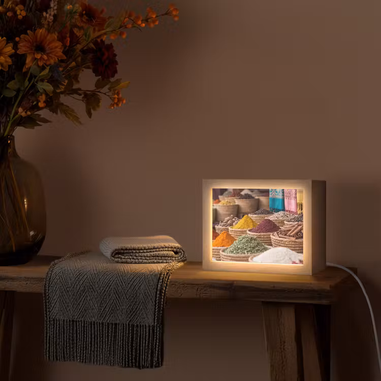 Lightbox - Wandlamp - Kruiden - Manden - Oosters — 5