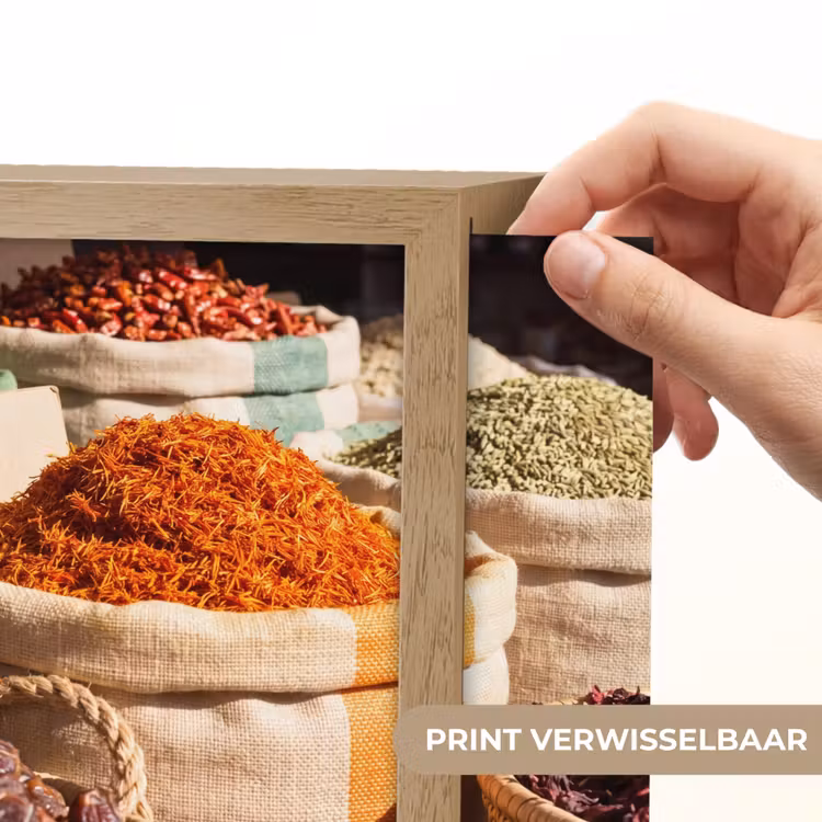 Lightbox - Wandlamp - Kruiden - Markt - Kleurrijk — 6