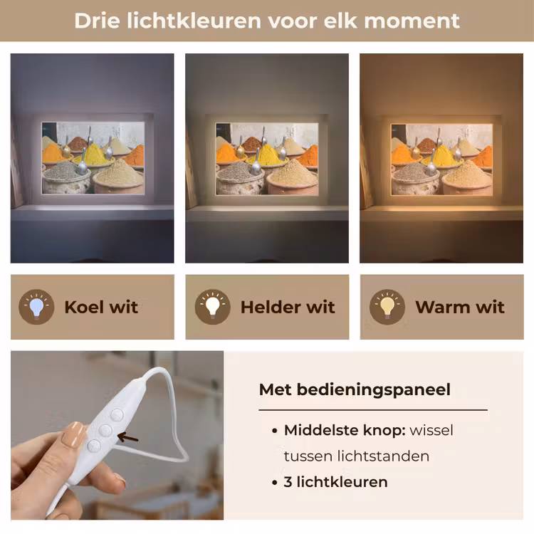 Lightbox - Wandlamp - Kruiden - Potten - Oosters — 7