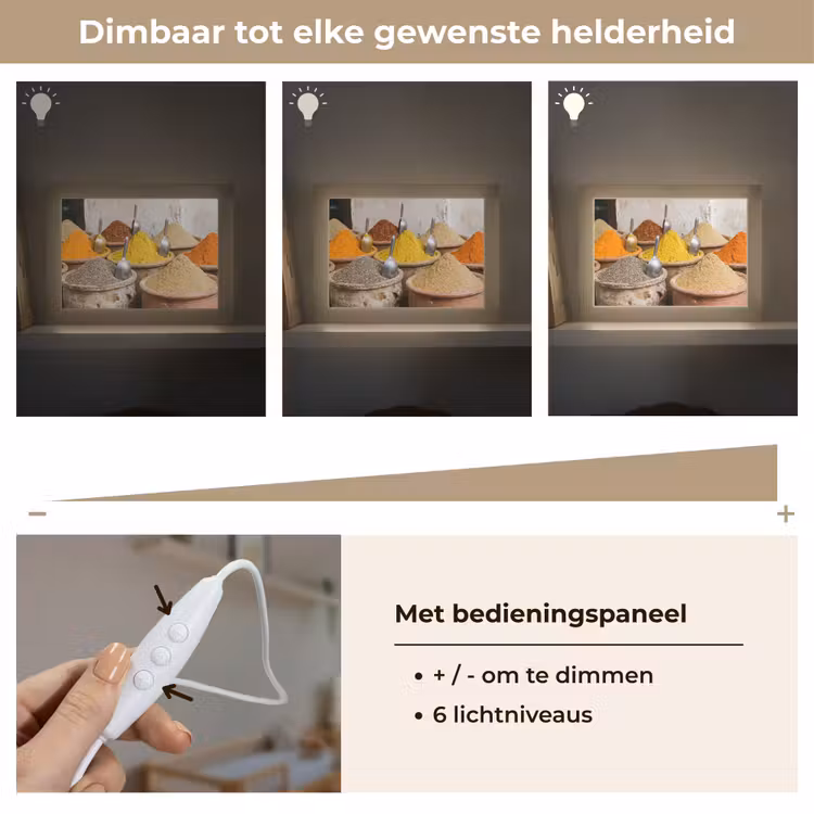 Lightbox - Wandlamp - Kruiden - Potten - Oosters — 8