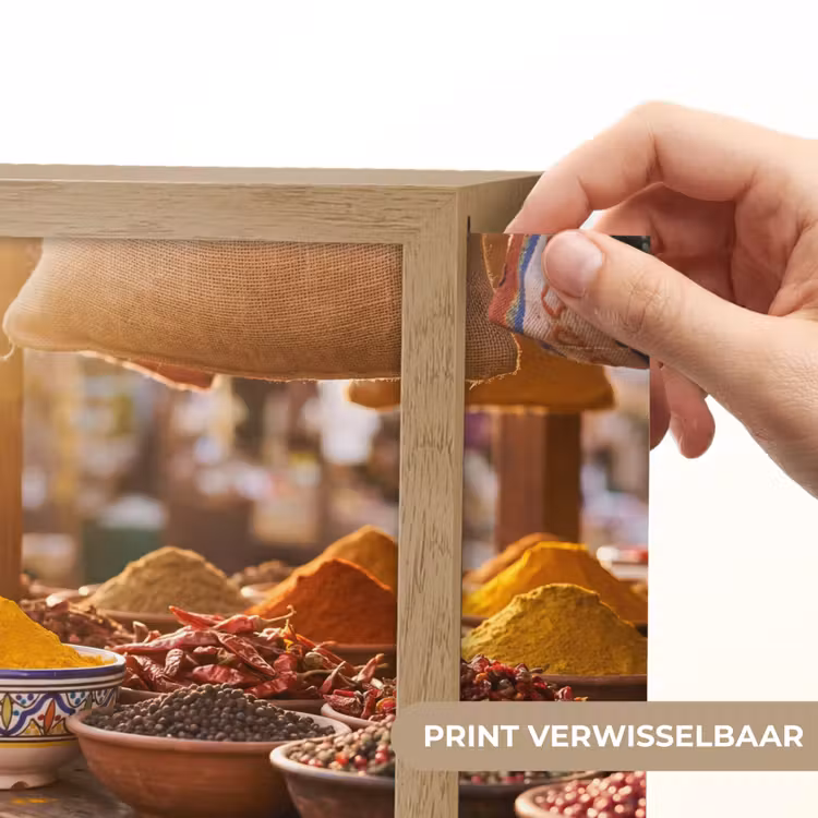 Lightbox - Wandlamp - Specerijen - Markt - Kleurrijk — 6