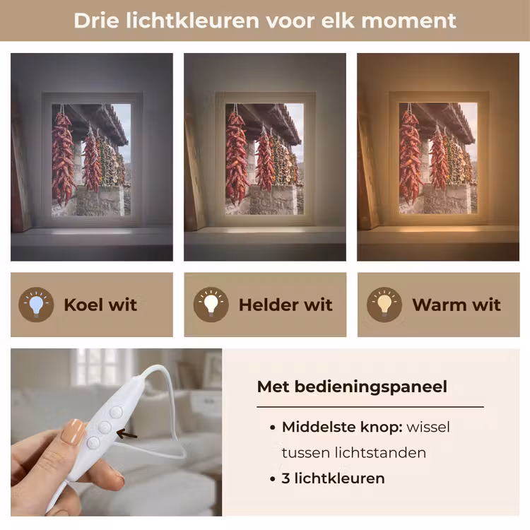 Tafellamp - Rode pepers - Eten — 6