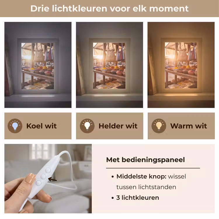 Tafellamp - Specerijen - Markt - Kleurrijk — 6