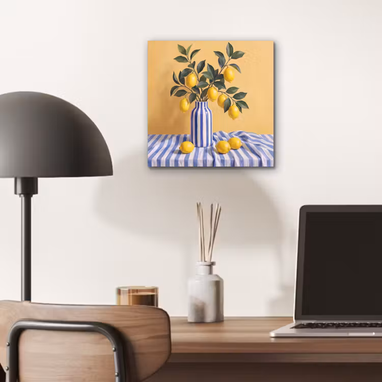 Aluminium schilderij - Citroen - Stilleven - Modern — 6