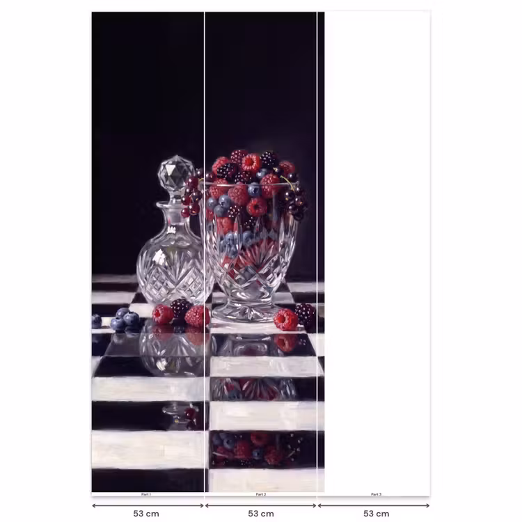 Behang - Bessen - Kristal - Stilleven — 6