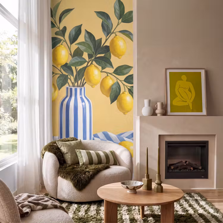 Behang - Citroen - Stilleven - Modern — 1