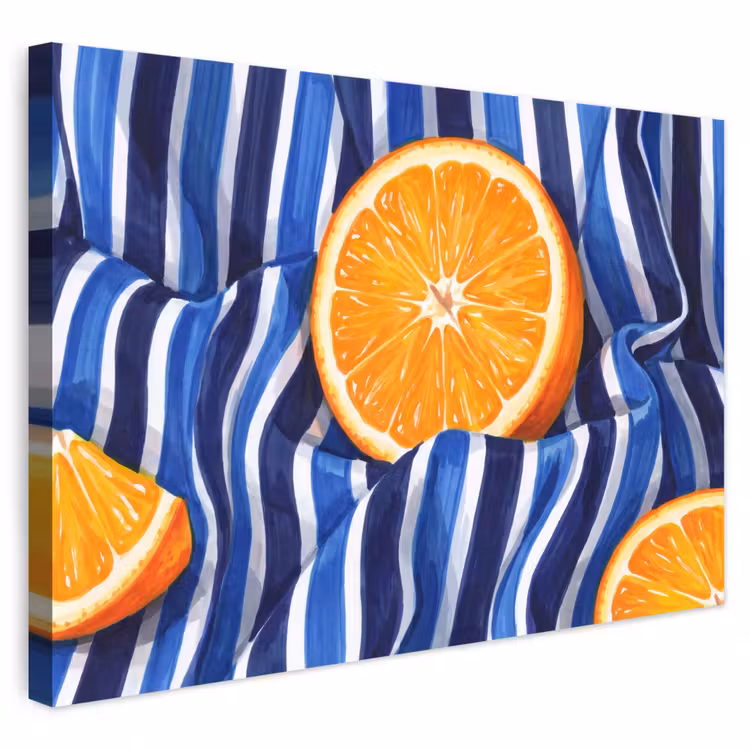 Buiten canvas - Eten - Fruit - Oranje — 1