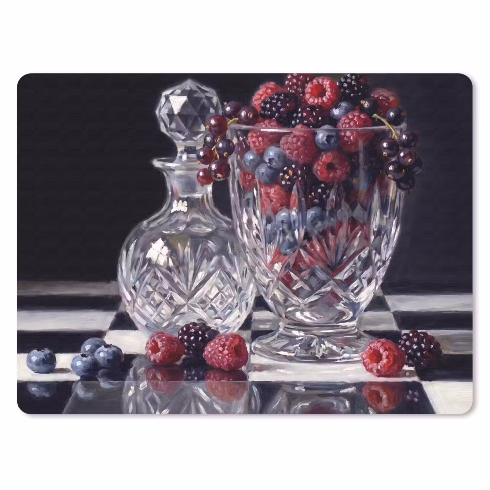 Muismat - Bessen - Kristal - Stilleven — 1