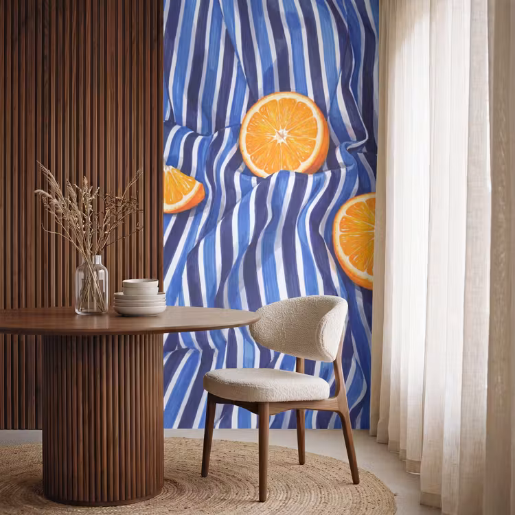 Behang - Eten - Fruit - Oranje — 4