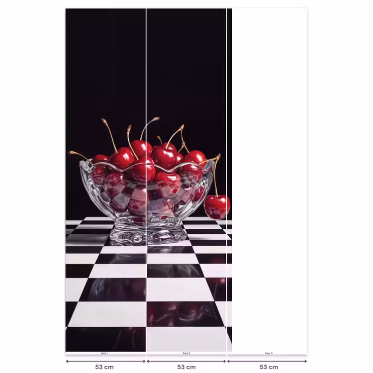 Behang - Eten - Kersen - Rood — 6
