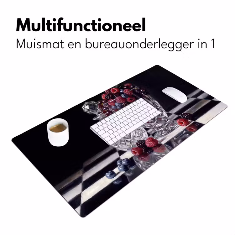 Bureau onderlegger - Bessen - Kristal - Stilleven — 7