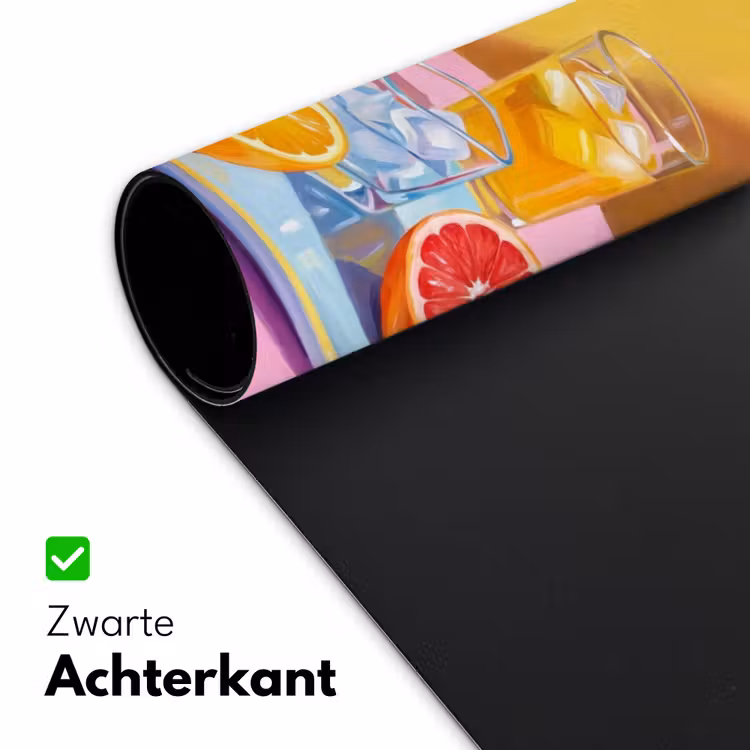 Bureau onderlegger - Bloemen - Roze - Modern — 5