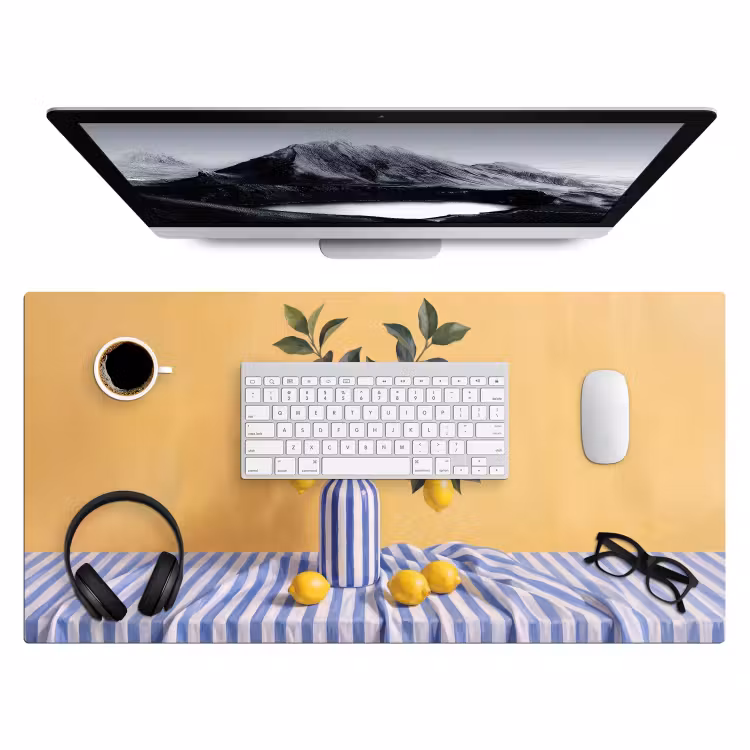 Bureau onderlegger - Citroen - Stilleven - Modern — 4