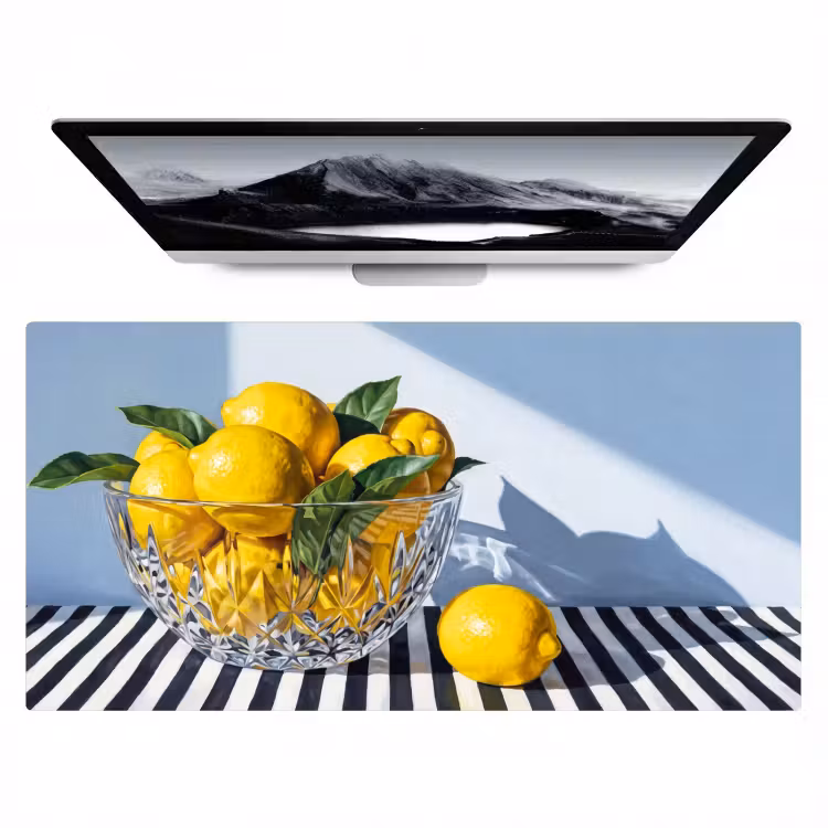 Bureau onderlegger - Citroenen - Fruit - Geel — 1