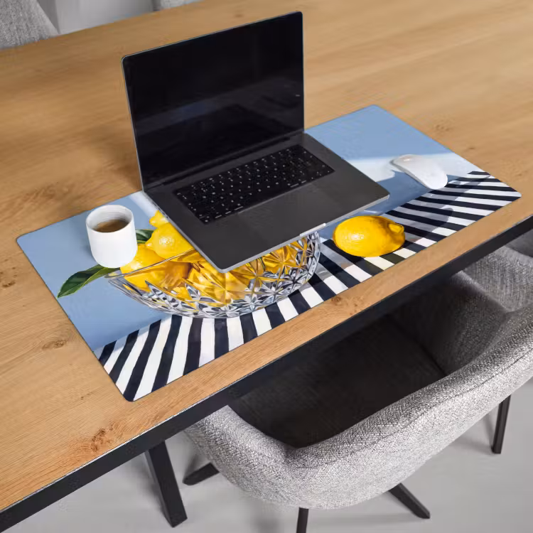 Bureau onderlegger - Citroenen - Fruit - Geel — 3
