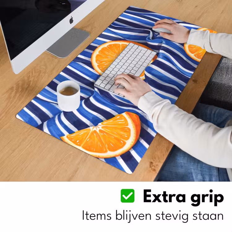 Bureau onderlegger - Eten - Fruit - Oranje — 6