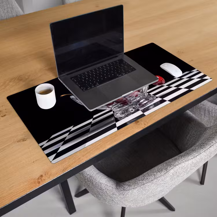 Bureau onderlegger - Eten - Kersen - Rood — 3