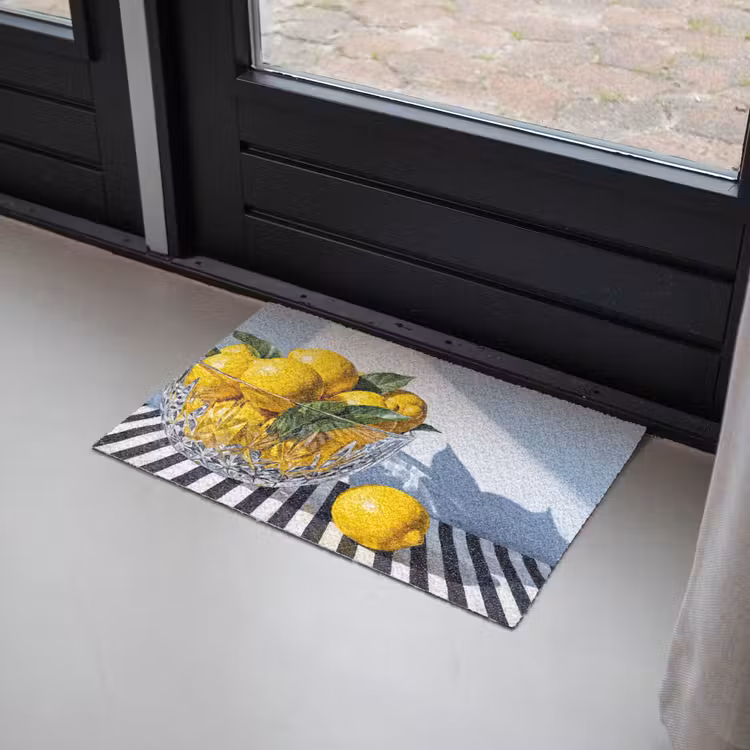 Deurmat - Citroenen - Fruit - Geel — 2