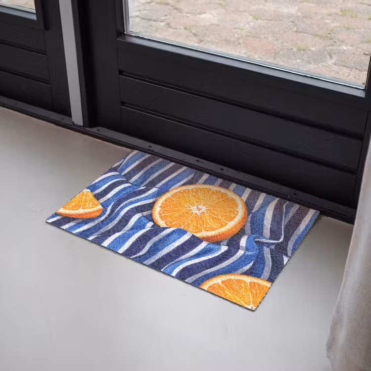 Deurmat - Eten - Fruit - Oranje — 2