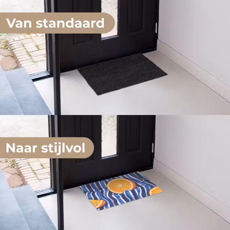 Deurmat - Eten - Fruit - Oranje — 3